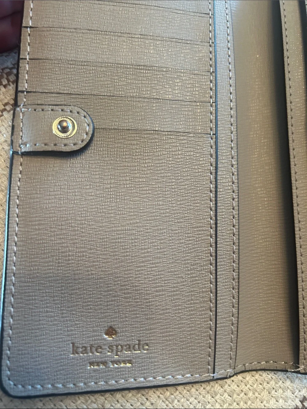kate spade sleek taupe